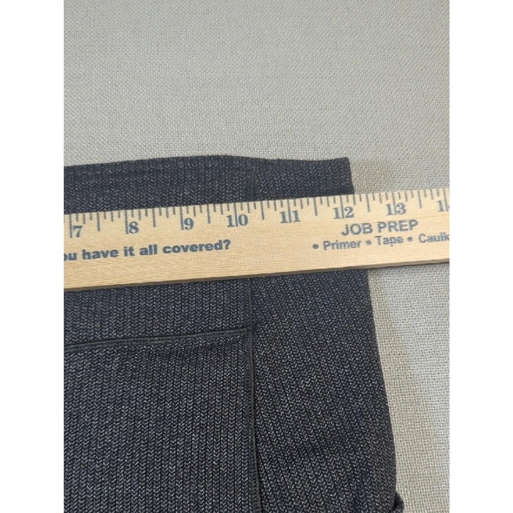 Lululemon Black Heather Ribbed Leggings High Rise Pockets Athletic - Picture 10 of 11